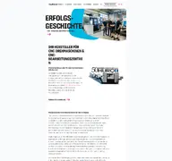 Kleine Seitenvorschau von hurco.de