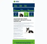 Kleine Seitenvorschau von vetax.de