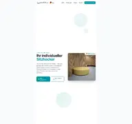 Kleine Seitenvorschau von pouf24.de