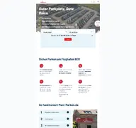 Kleine Seitenvorschau von mein-parken.de