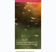Kleine Seitenvorschau von praenatalmedizin.de