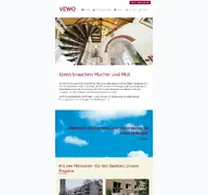 Kleine Seitenvorschau von vewo-gmbh.de