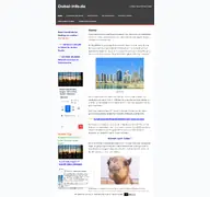 Kleine Seitenvorschau von dubai-info.de