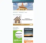 Kleine Seitenvorschau von kirchengemeinden-weihenzell-wernsbach-forst.de