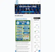 Kleine Seitenvorschau von vfb-bretten.de