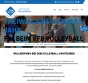 Kleine Seitenvorschau von vfb-volleyball-amateure.de