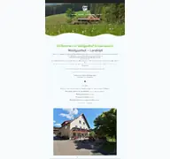 Kleine Seitenvorschau von waldgasthof-schweinsbach.de