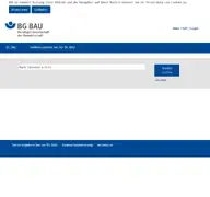 Kleine Seitenvorschau von e-recruiting.bgbau.de