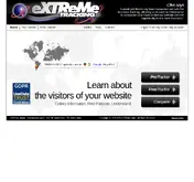 Kleine Seitenvorschau von extremetracking.net