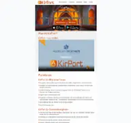 Kleine Seitenvorschau von kirport.de