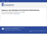 Kleine Seitenvorschau von cdc.dwd.de