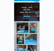 Kleine Seitenvorschau von padelbox.de