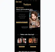 Kleine Seitenvorschau von blacktigertattoo.de