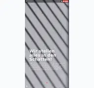 Kleine Seitenvorschau von blank.at