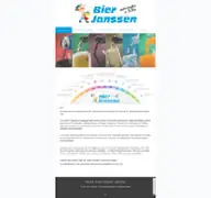 Kleine Seitenvorschau von bier-janssen.de