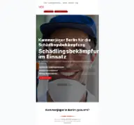 Kleine Seitenvorschau von vgs-kammerjaeger.de