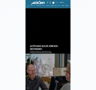 Kleine Seitenvorschau von ahadler.de