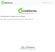 Kleine Seitenvorschau von surveys.ak.tu-berlin.de