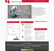 Kleine Seitenvorschau von kitas.langenhagen.de