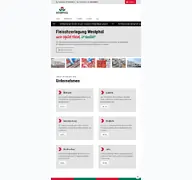 Kleine Seitenvorschau von fleischzerlegung-westphal.de