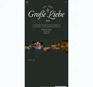 Kleine Seitenvorschau von diegrosseliebebar.de