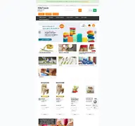 Kleine Seitenvorschau von kitatraum-shop.de