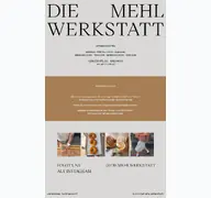 Kleine Seitenvorschau von diemehlwerkstatt.de