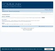 Kleine Seitenvorschau von forum.kommunix.de