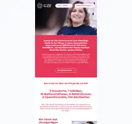Kleine Seitenvorschau von pflegejobs.gzf.ch
