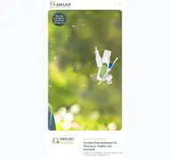 Kleine Seitenvorschau von gaplast.de