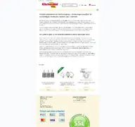 Kleine Seitenvorschau von kitchenaidshop.de