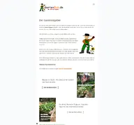 Kleine Seitenvorschau von gartenbob.de