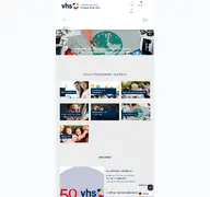 Kleine Seitenvorschau von vhs-ennepe-ruhr-sued.de