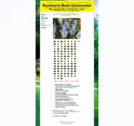 Kleine Seitenvorschau von gartencenter-bestehorn.de