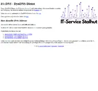 Kleine Seitenvorschau von itsdns.de