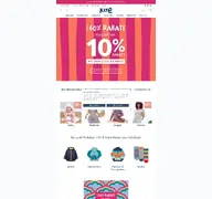Kleine Seitenvorschau von kite-clothing.de
