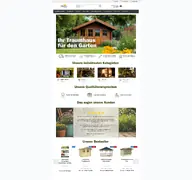 Kleine Seitenvorschau von gartenhausvertrieb.de