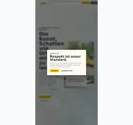 Kleine Seitenvorschau von manzsonnenschutz.de