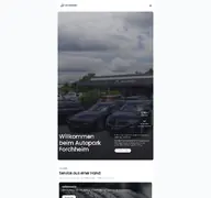 Kleine Seitenvorschau von autopark-forchheim.de