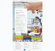 Kleine Seitenvorschau von rueckenclinic.de