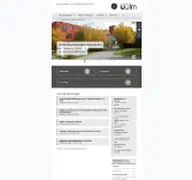 Kleine Seitenvorschau von kiz.uni-ulm.de