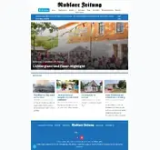 Kleine Seitenvorschau von ruhlaer-zeitung.de