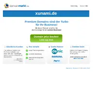 Kleine Seitenvorschau von xunami.de