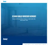 Kleine Seitenvorschau von knauf-aktion.de