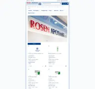 Kleine Seitenvorschau von rosen-apotheke-quelle.de