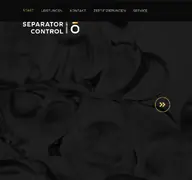 Kleine Seitenvorschau von separator-control.de