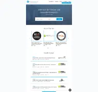Kleine Seitenvorschau von fitnessjobs.de