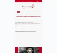 Kleine Seitenvorschau von rosenhotel.de