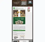 Kleine Seitenvorschau von jeu-tarot-en-ligne.com
