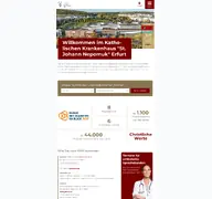 Kleine Seitenvorschau von kkh-erfurt.de